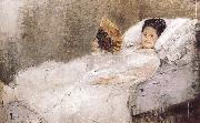 Berthe Morisot Portrait of Mrs Hubade Spain oil painting artist